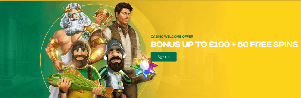 Qbet Welcome Bonus Banner