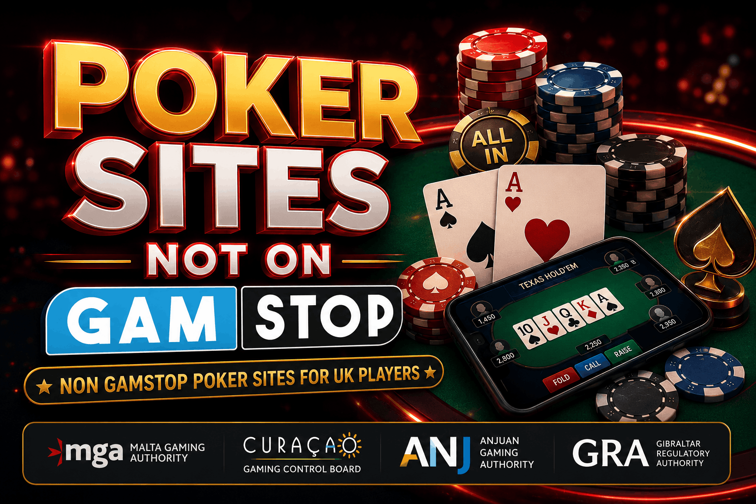 Poker Sites Not on GamStop - Non GamStop Poker Sites for UK Players
