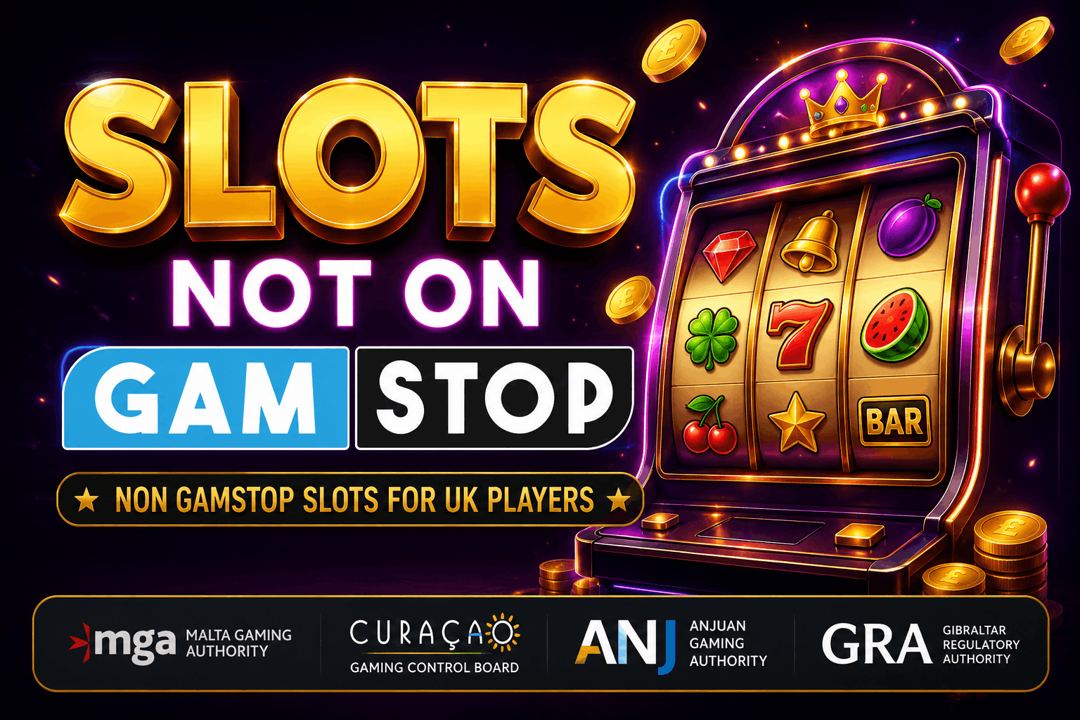 Slots Not on GamStop - Best Non GamStop Slots for UK Players